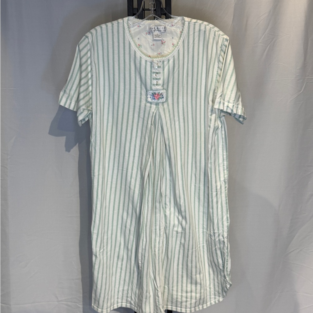 Mintโ Striped Short Sleeve Chemise
